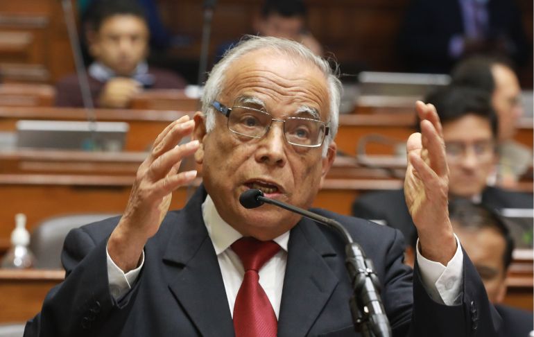 Aníbal Torres presentó su renuncia al cargo de premier